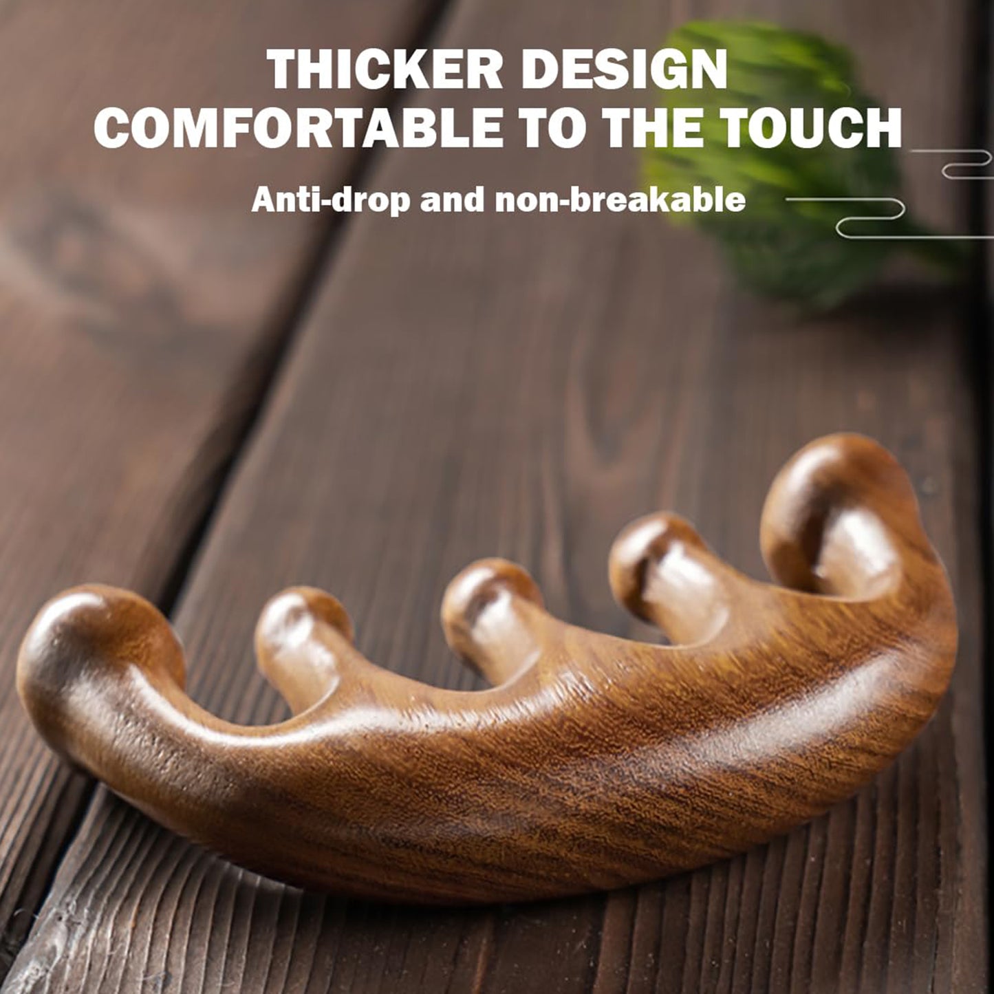 Wooden Scalp Massager