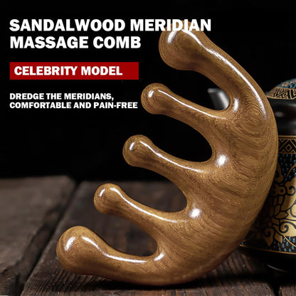 Wooden Scalp Massager
